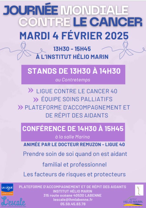 journée mondiale contre le cancer