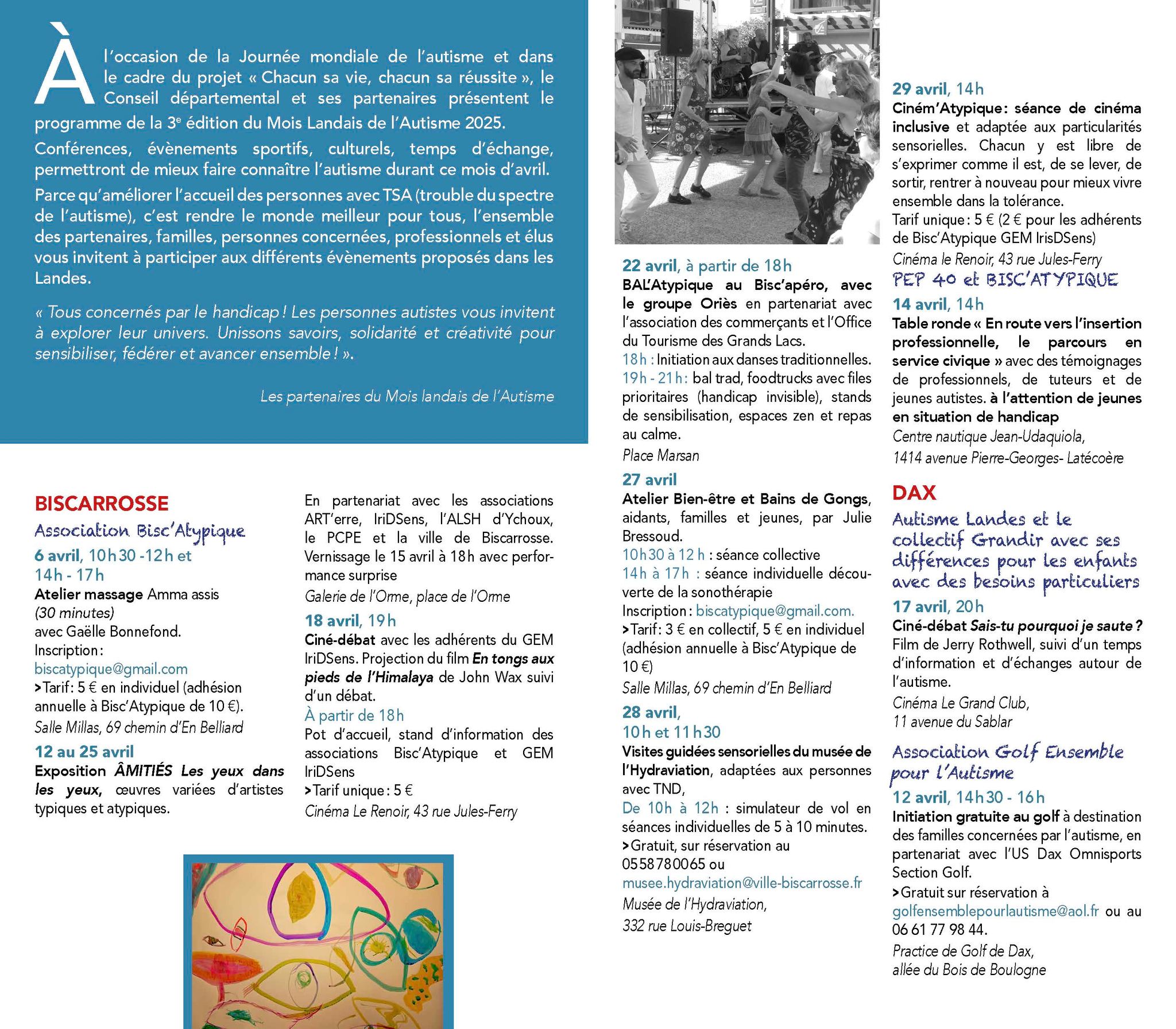 PROGRAMME LANDES AUTISME