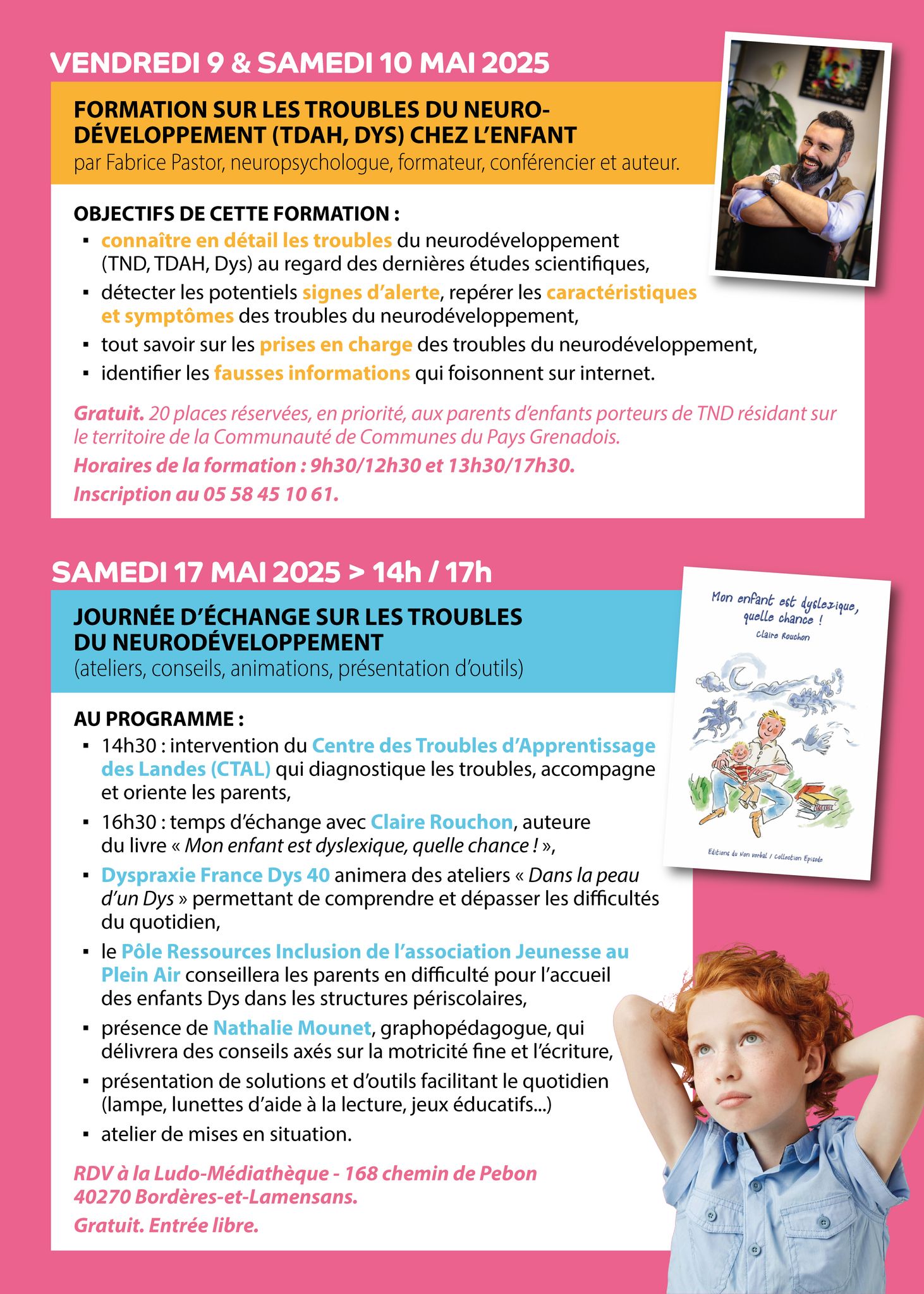 journée d'échanges sur les troubles de neurodéveloppement