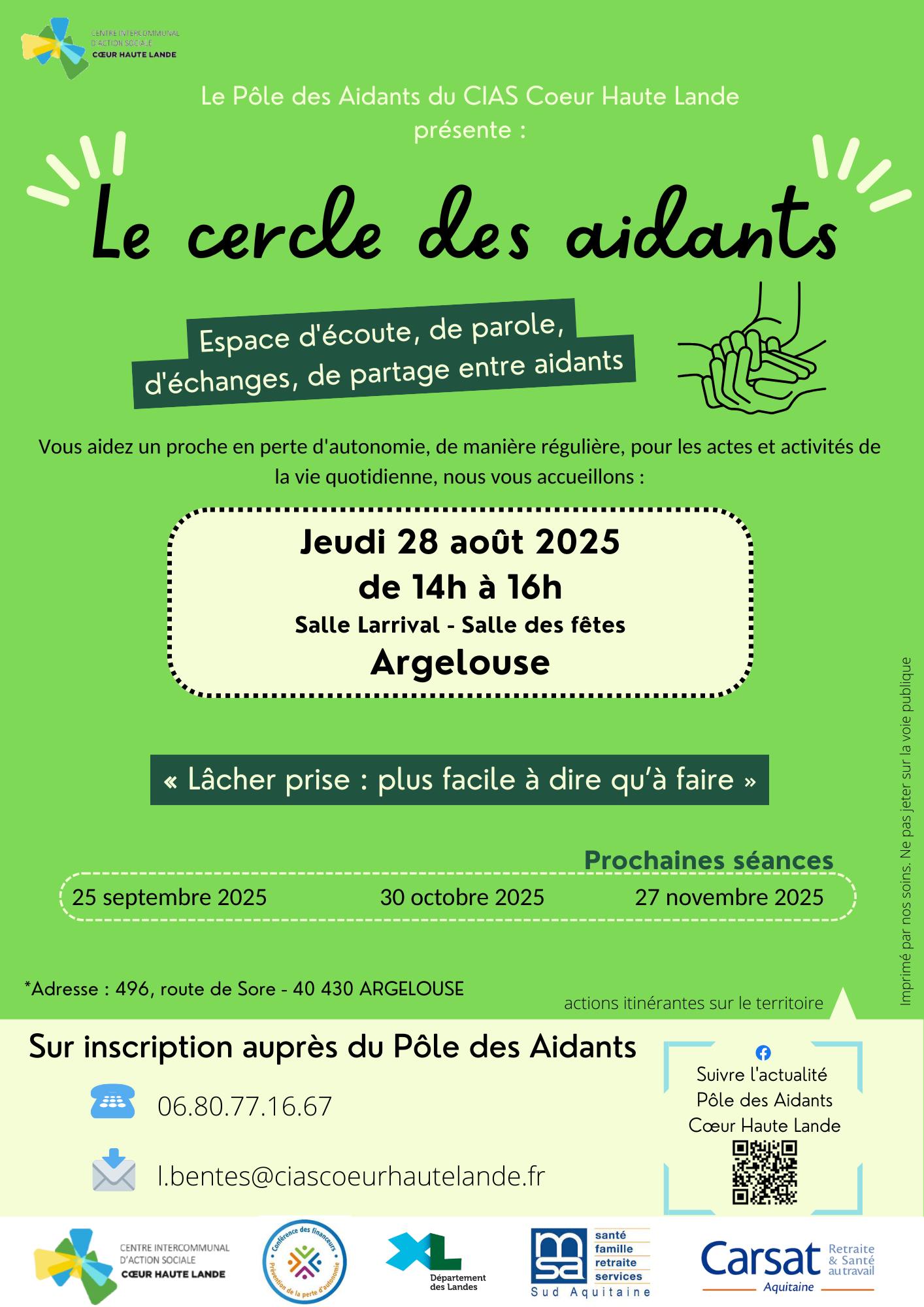 cercle des aidants