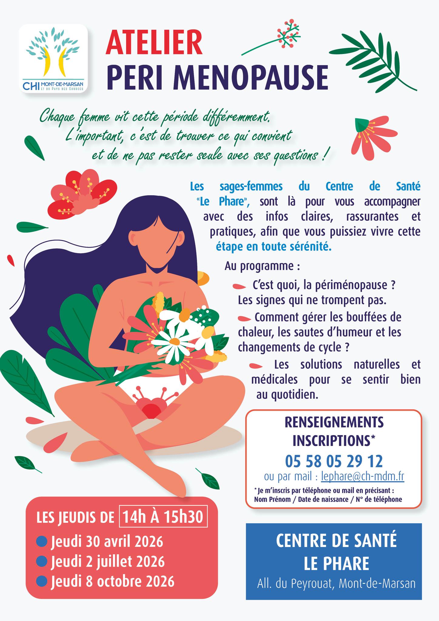atelier peri menopause
