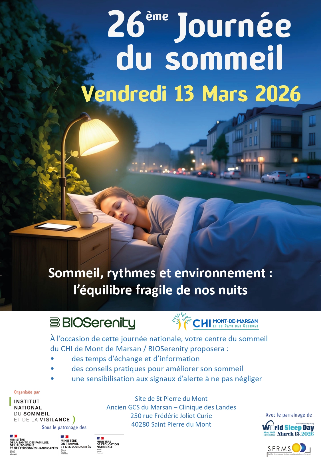 26ème journée du sommeil
