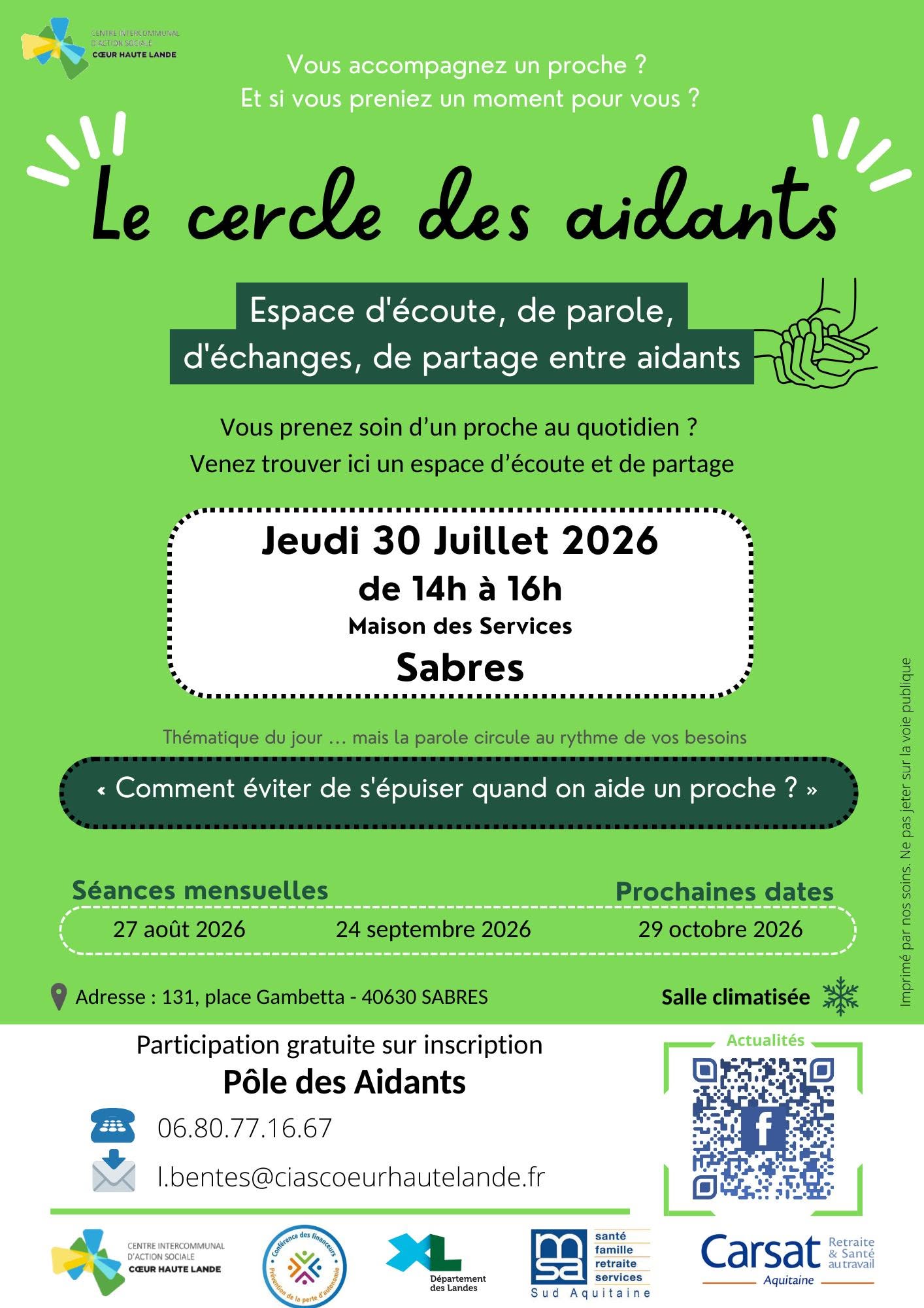 cercle des aidants