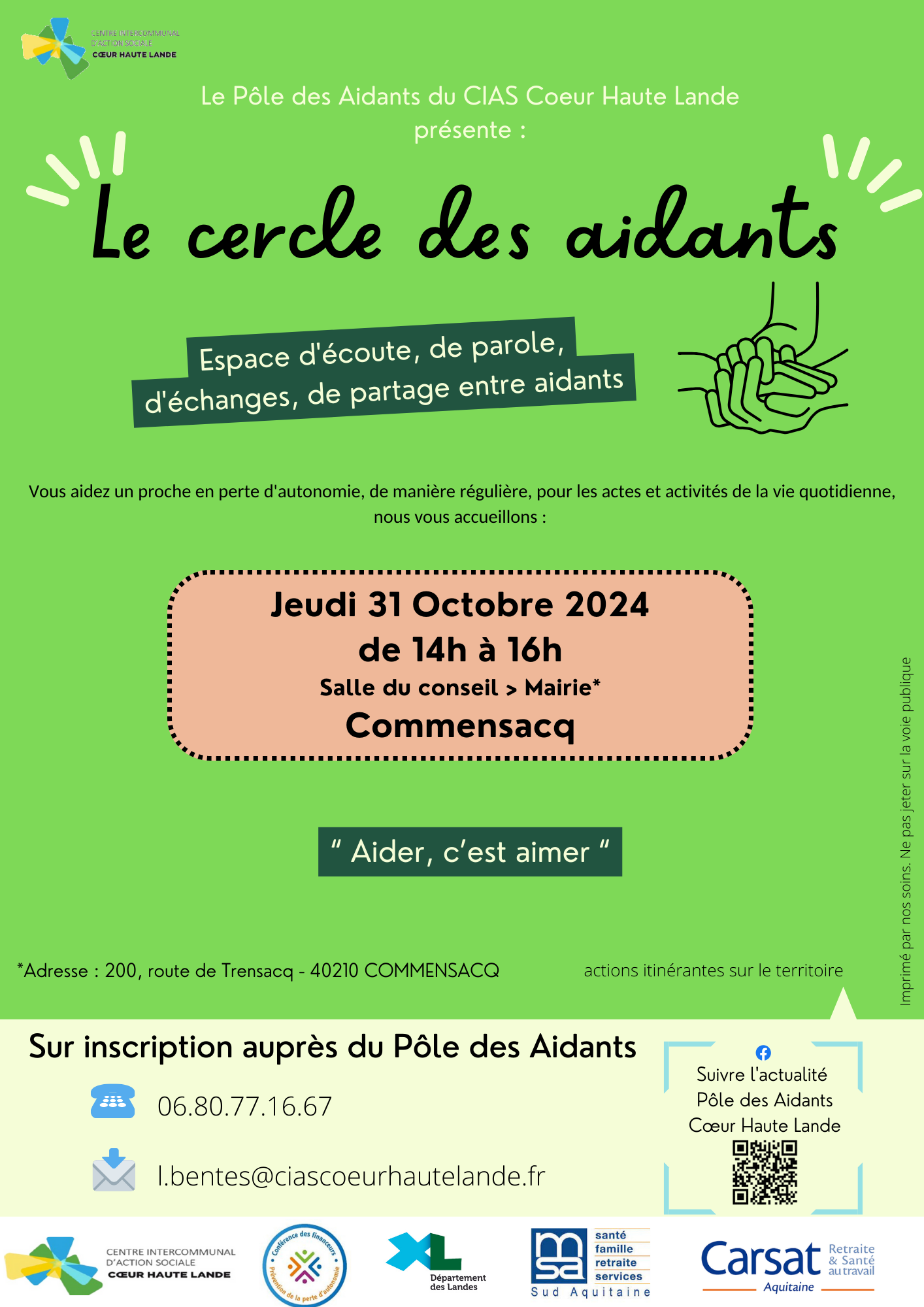 cercle des aidants