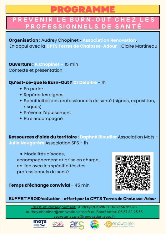 programme soirée burn out