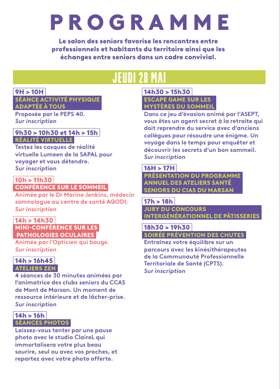 salon des seniors