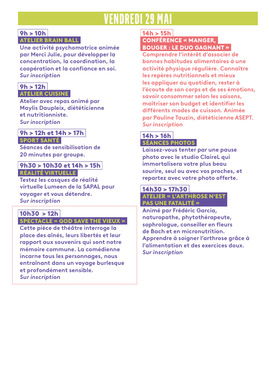 salon des seniors