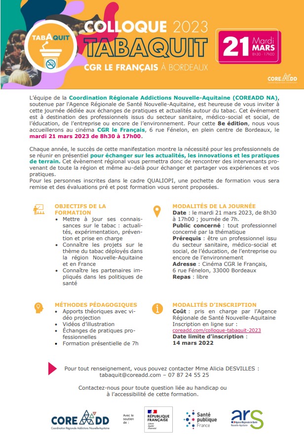 colloque tabaquit