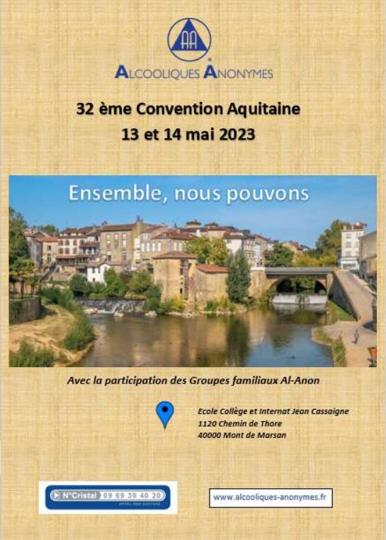 CONVENTION ALCOOLIQUES AN