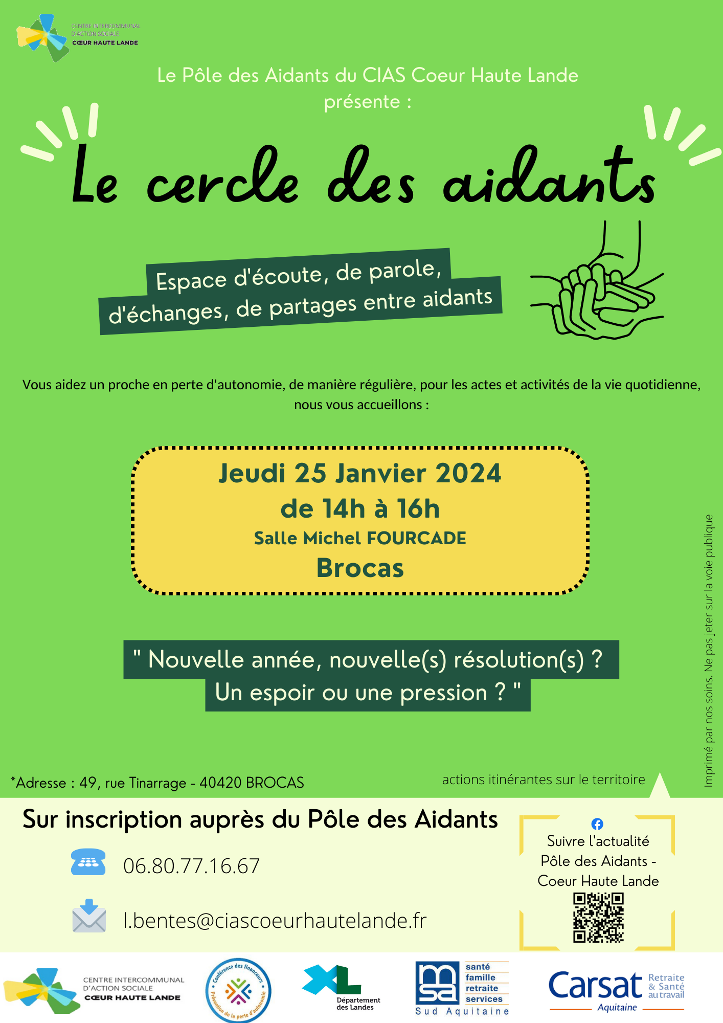 cercle des aidants