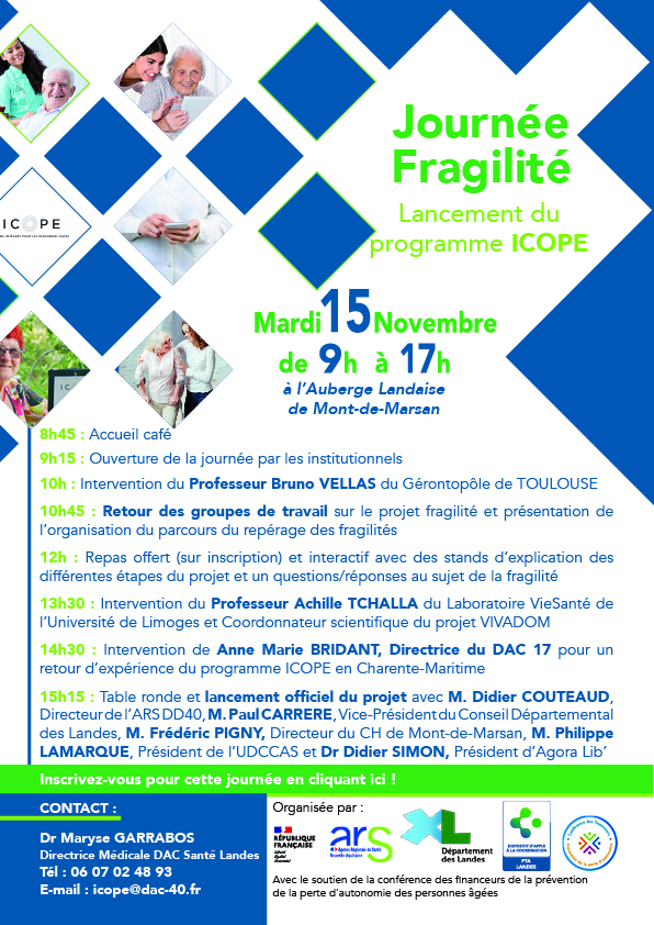 Programme journée fragilité