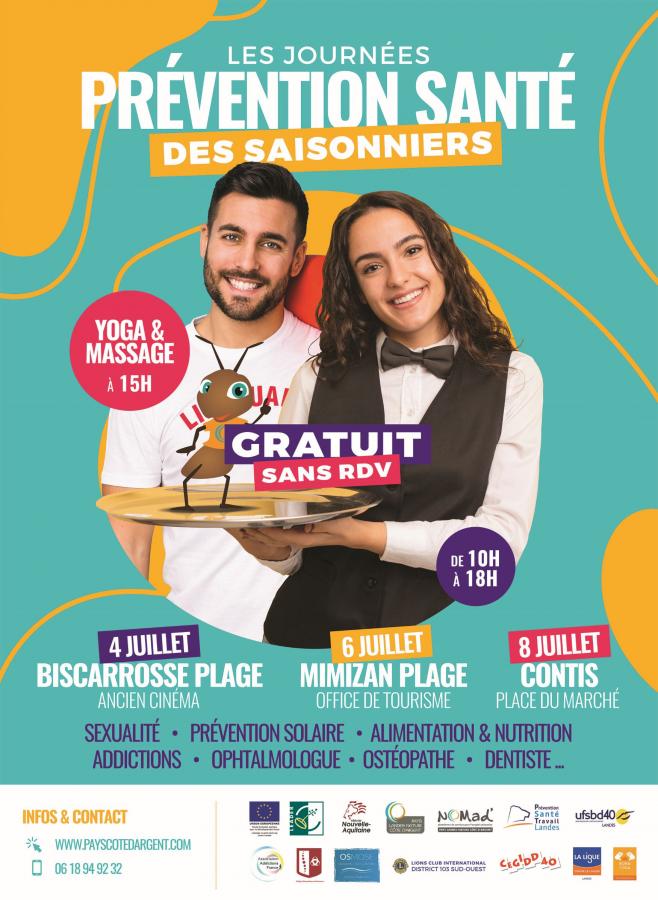 Journées de Prévention Santé des Saisonniers