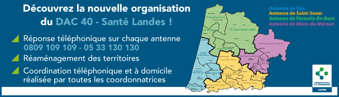 nouvelle organisation du DAC 40 bannière
