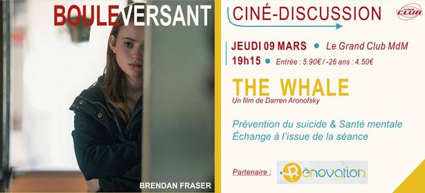 Ciné-discussion : Prévention du suicide et santé mentale