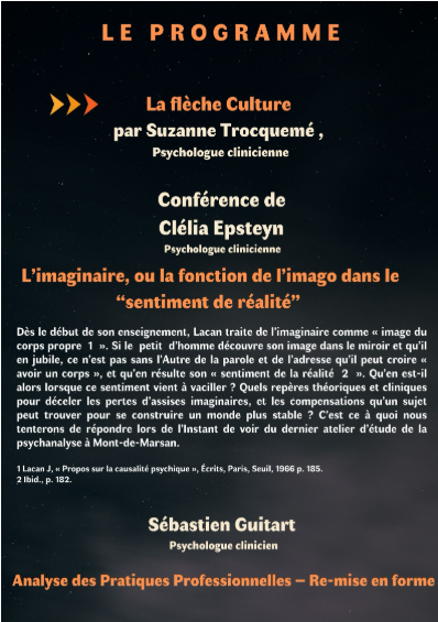 soirée psychanalyse